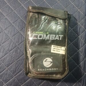 Les Mills Combat Beach Body Workout Training Gloves Unisex Sz Small